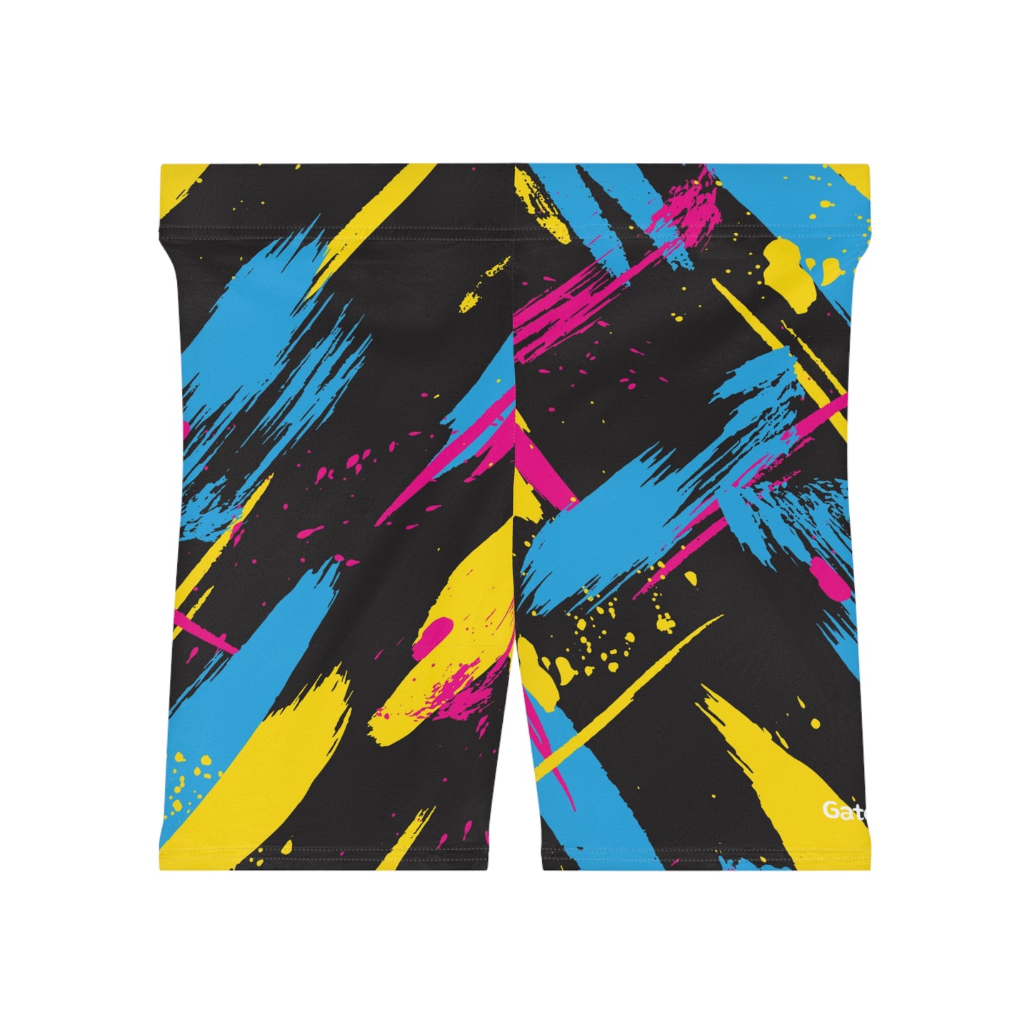 90s Bowling Alley Biker Shorts
