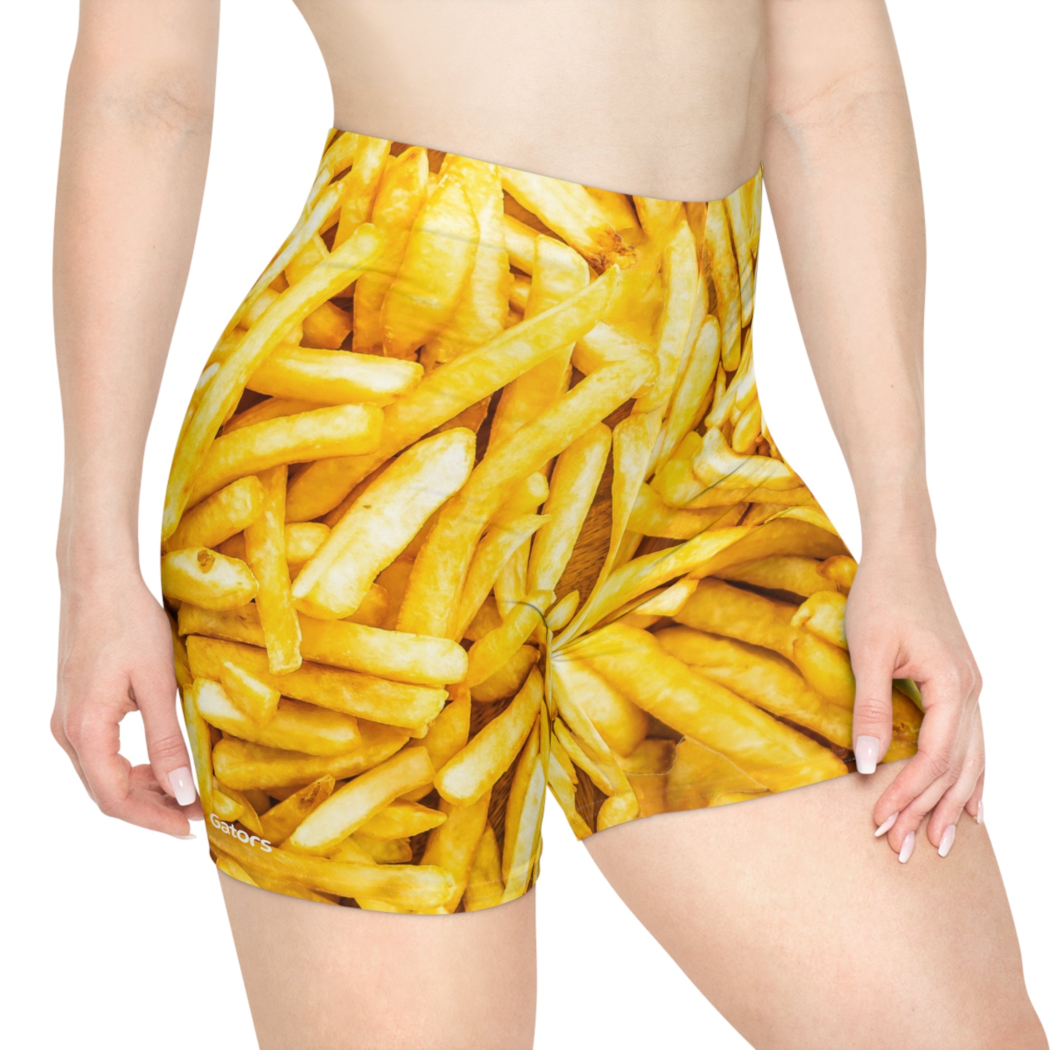 French Fry Biker Shorts