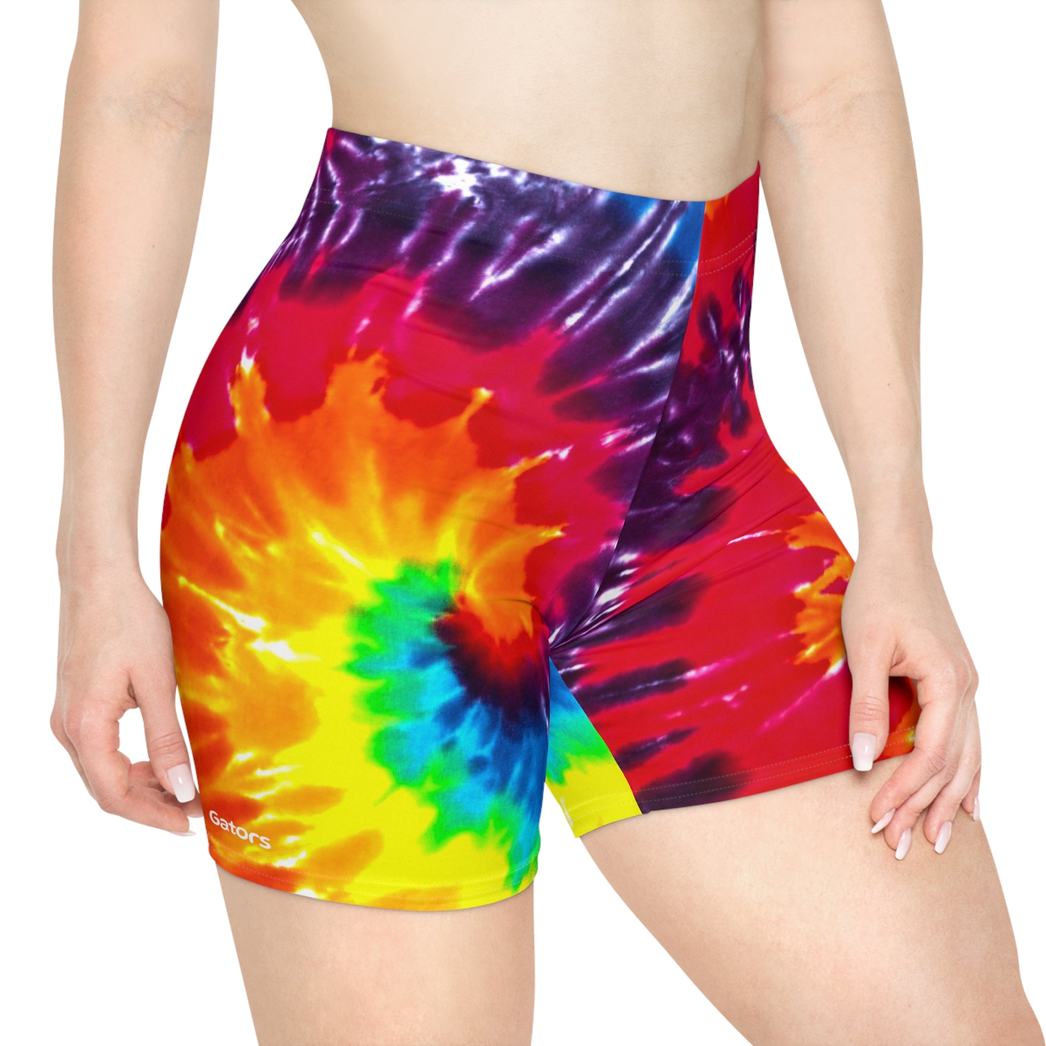 Tie-Dye Biker Shorts