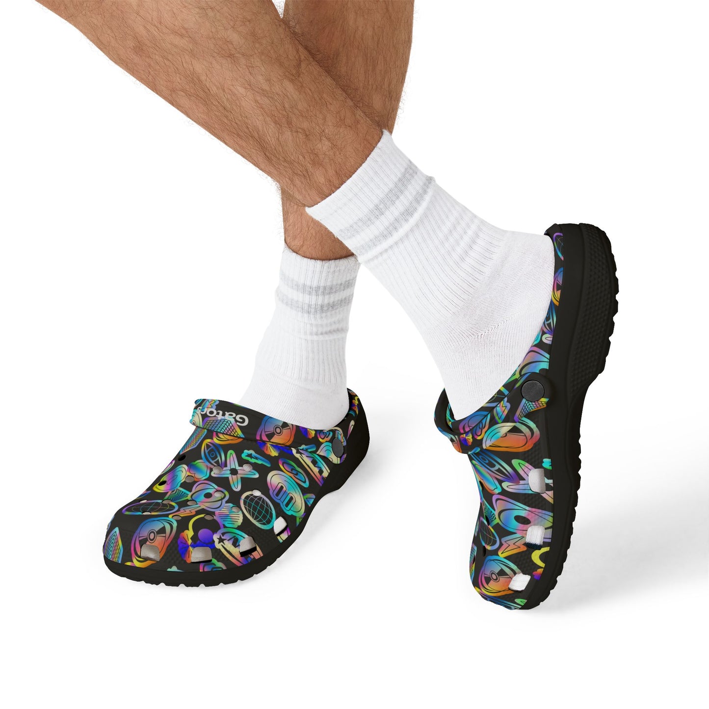 Y2K Sticker Clogs