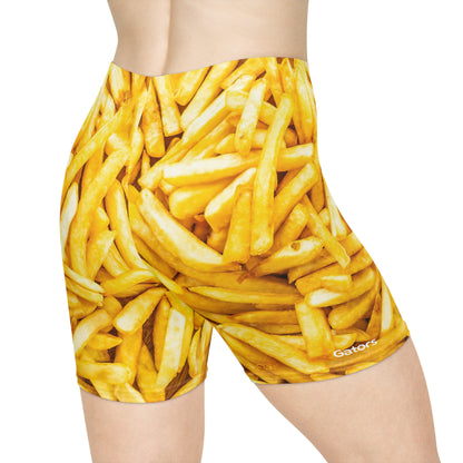 French Fry Biker Shorts