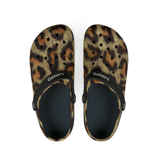 Leopard Print Clogs