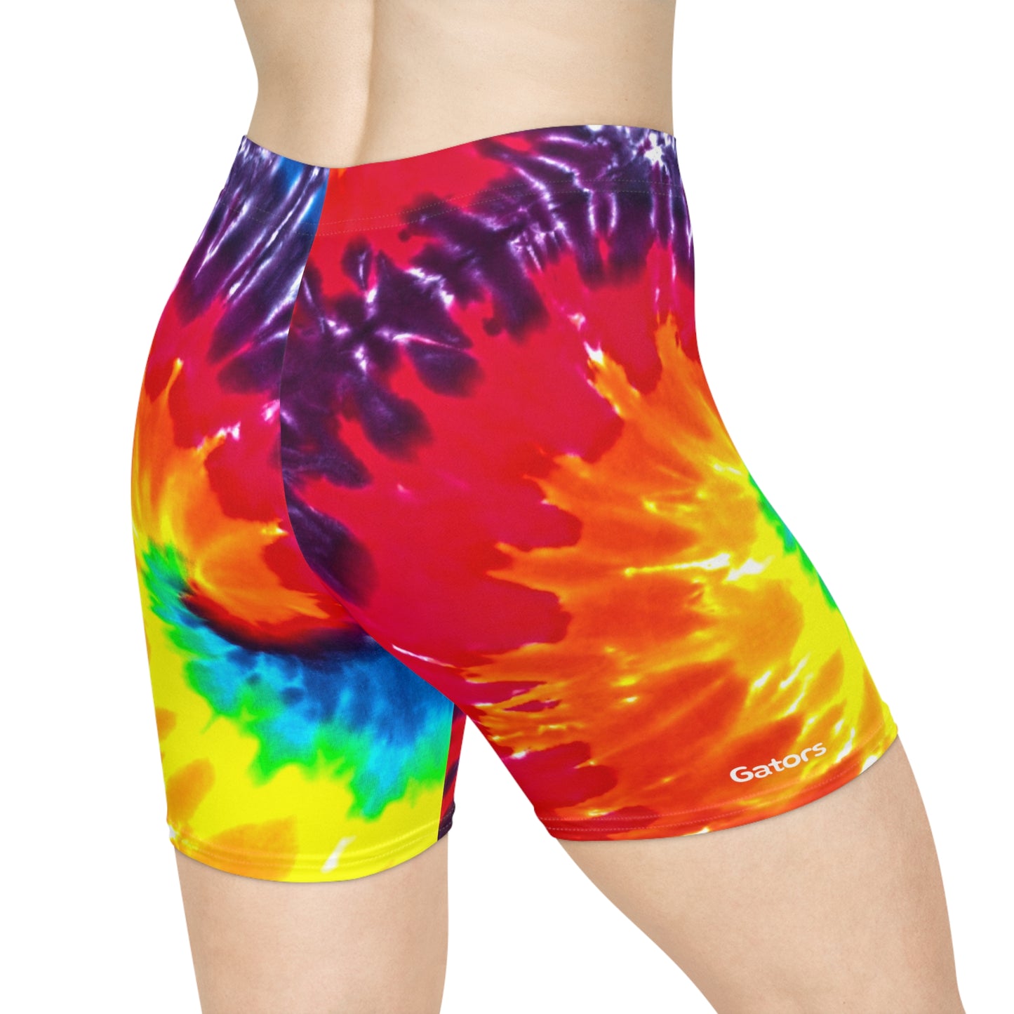 Tie-Dye Biker Shorts