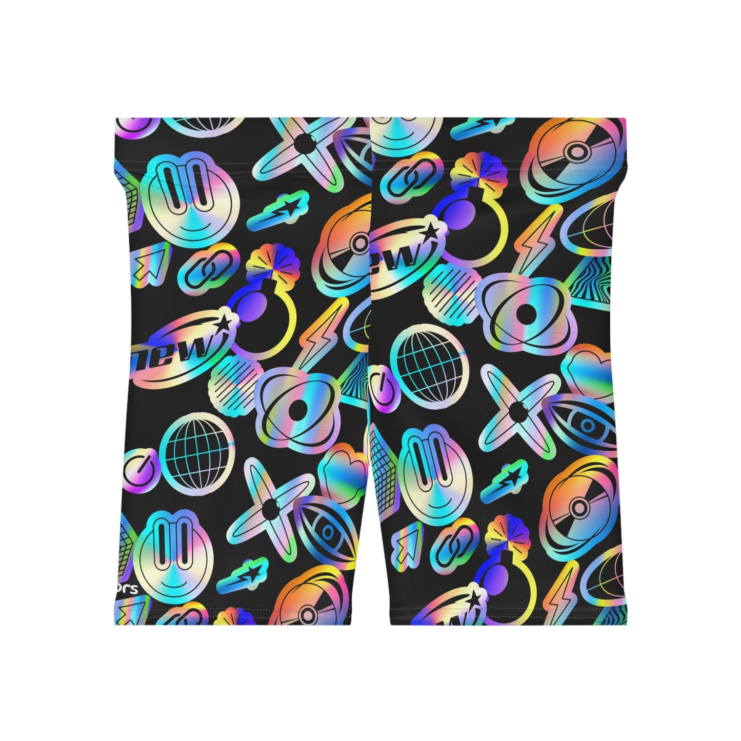 Y2K Sticker Biker Shorts