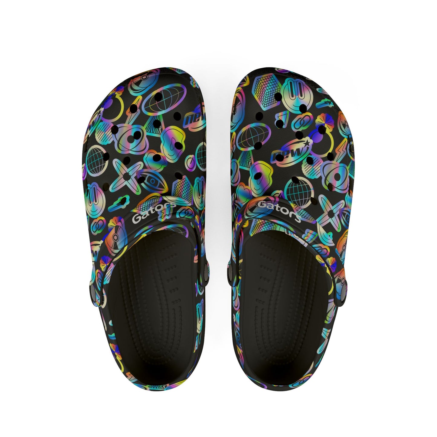 Y2K Sticker Clogs