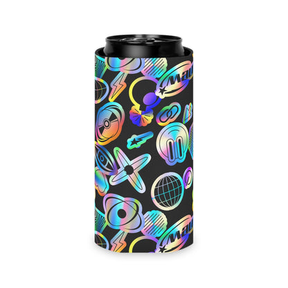 Y2K Sticker Can Cooler