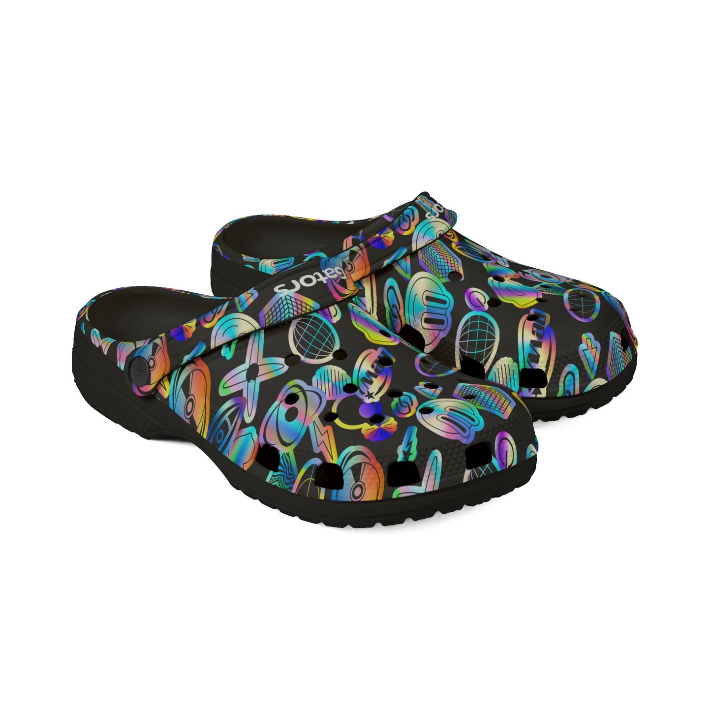 Y2K Sticker Clogs