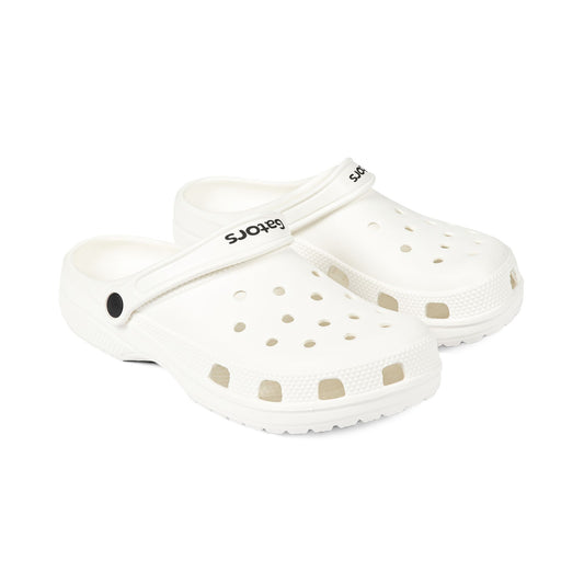 Plain White Clogs