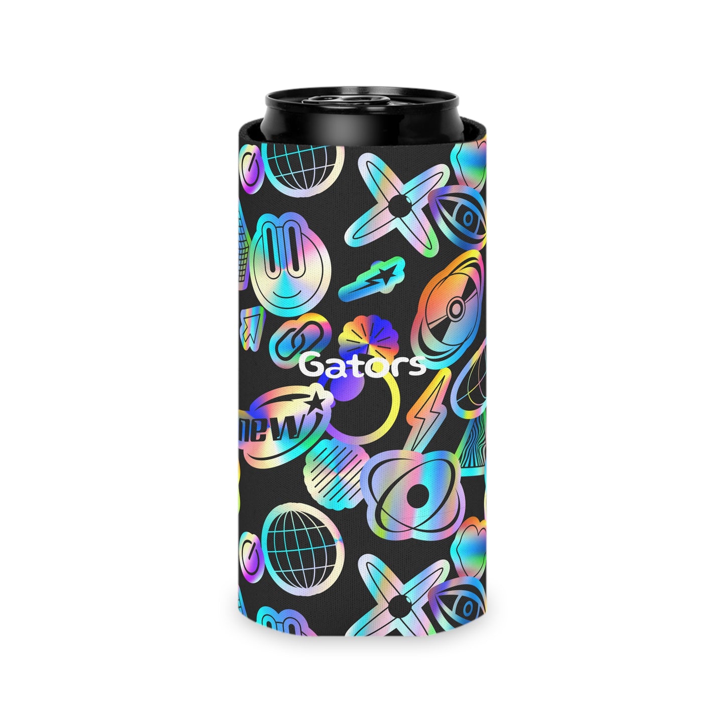 Y2K Sticker Can Cooler