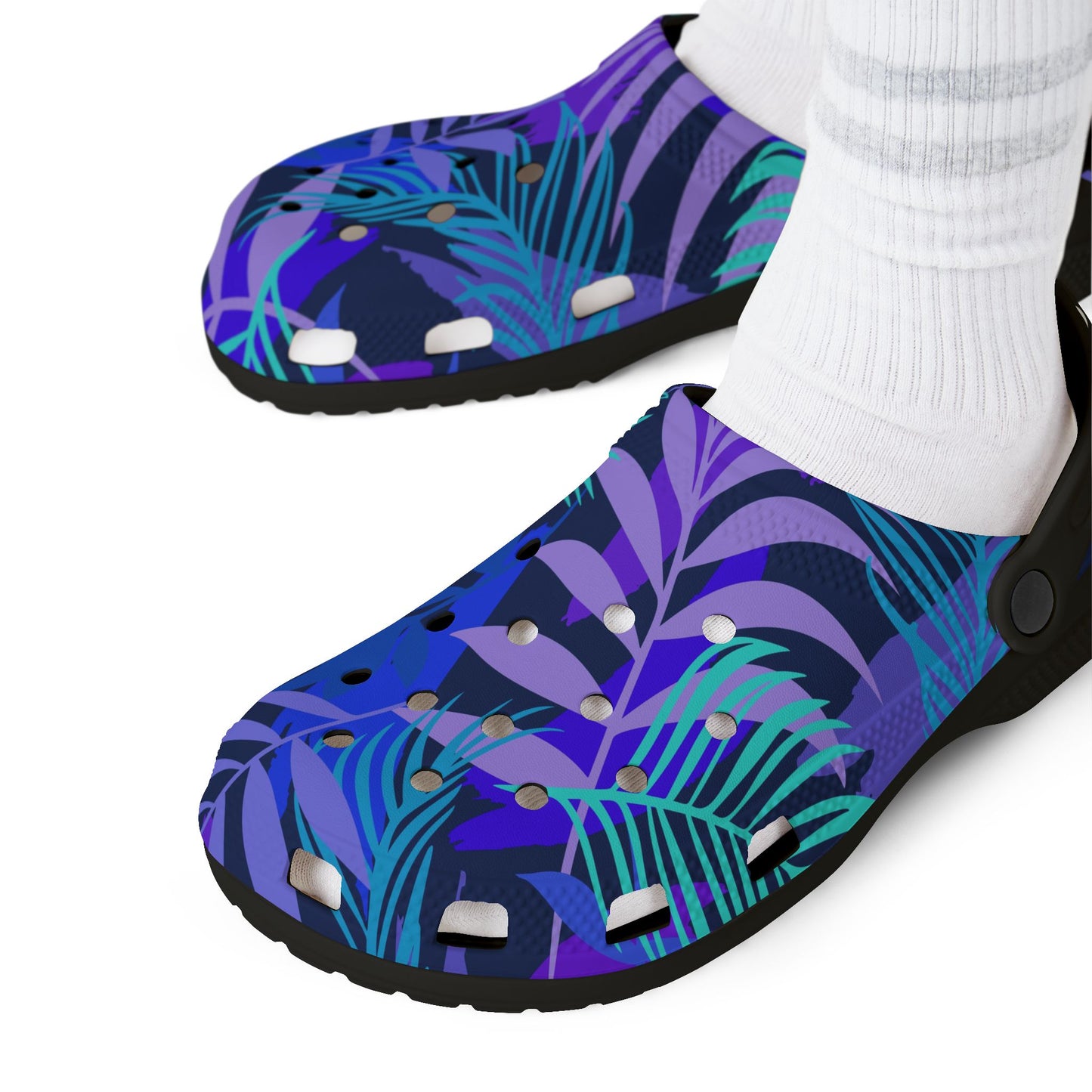 Tropic Midnight Clogs