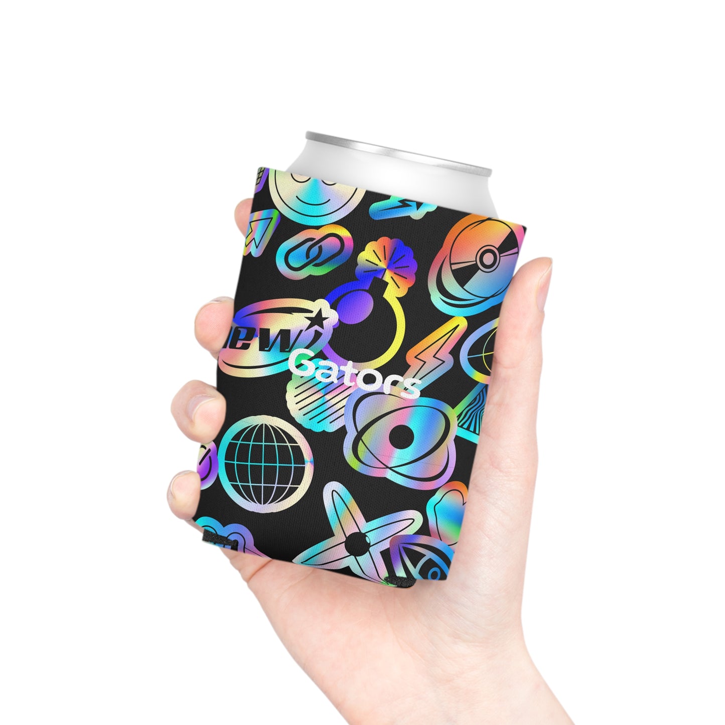 Y2K Sticker Can Cooler
