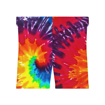 Tie-Dye Biker Shorts
