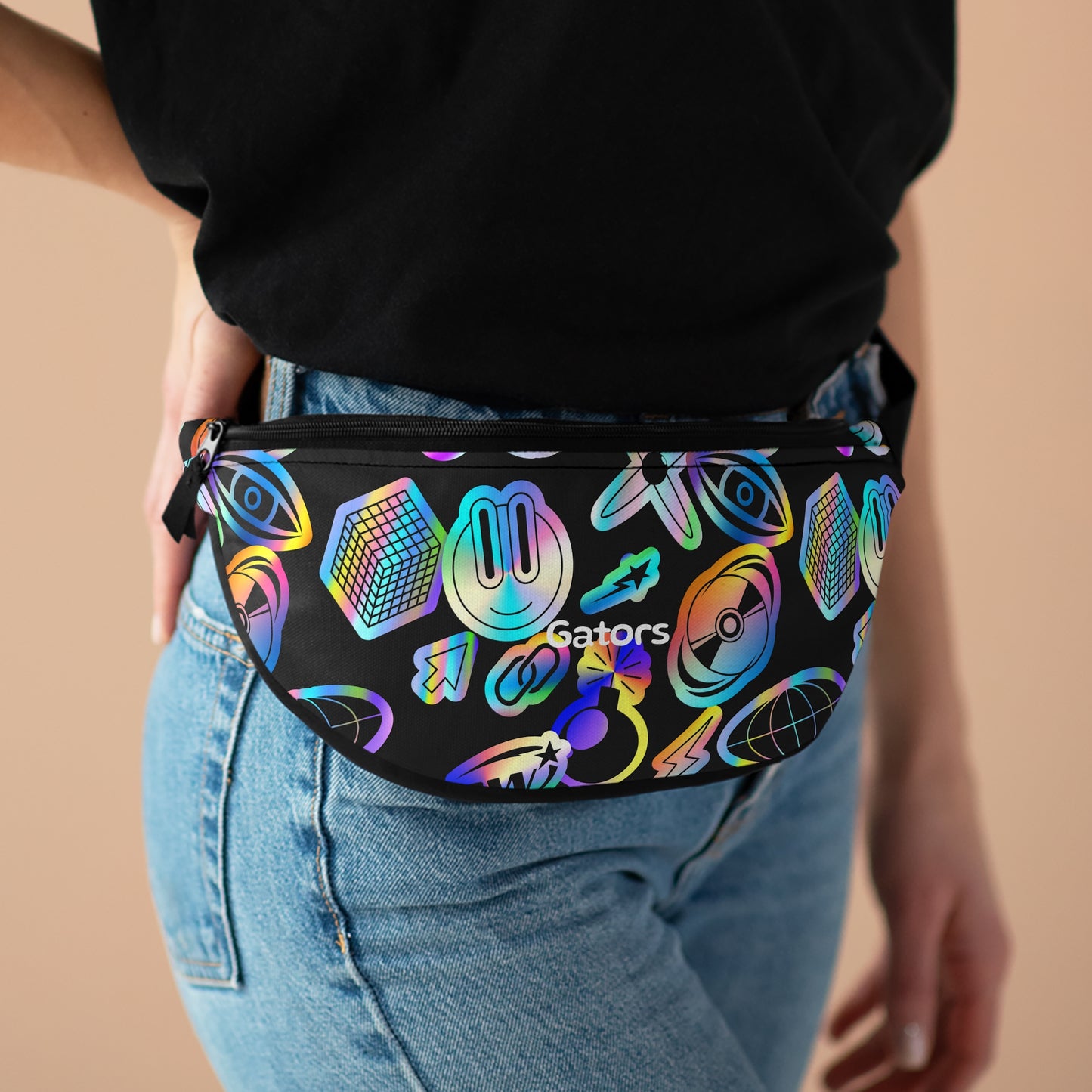 Y2K Sticker Fanny Pack